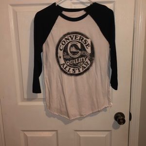 Converse old school baseball tee